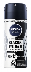 Dezodorantas Nivea Antiperspirant Inspiration For Men Invisible For Black & White (Antiperspirant) 100 ml Dezodorantai/ antiperspirantai