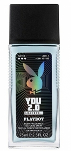 Dezodorantas Playboy You 2.0 Loading For Him - deodorant s rozprašovačem - 75 ml Дезодоранты/анти перспиранты