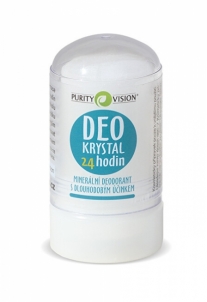 Dezodorantas Purity Vision Mineral crystal deo 24 hours - 120 g 