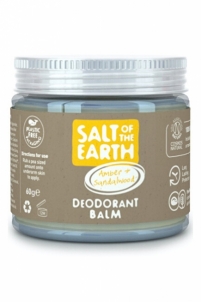 Dezodorantas Salt Of The Earth Natural mineral Amber & Sandalwood (Deodorant Balm) 60 g Dezodorantai/ antiperspirantai