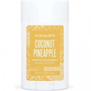 Dezodorantas Schmidt´s Deodorant stick for sensitive skin Sensitiv e Coconut Pineapple (Deo Stick) 58 ml