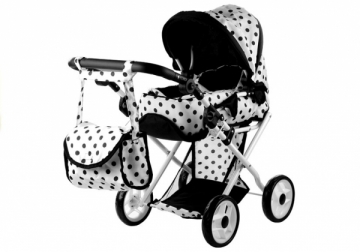 Didelis lėlių vežimėlis su išimamu lopšiu "Alice Doll“