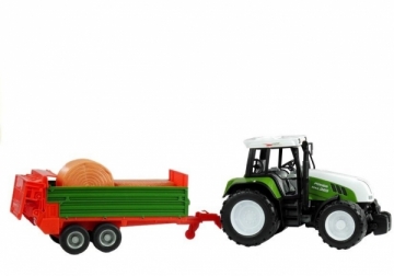 Didelis traktorius su priekaba, 65 cm