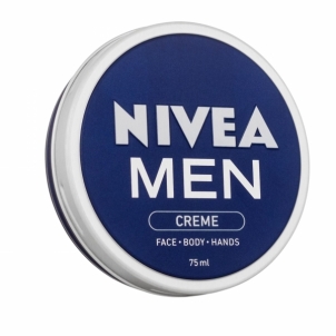 Dieninis kremas Nivea Men Creme Face Body Hands 75ml Vīriešu sejas krēmi