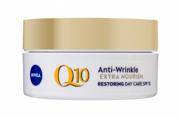 Dieninis cream nuo raukšlių Nivea Q10 Power Anti-Wrinkle + Extra 50ml SPF15 Creams for face