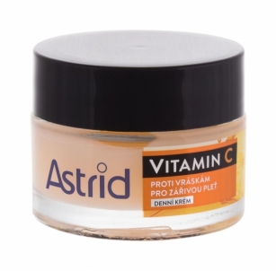 Dieninis kremas sausai odai Astrid Vitamin C 50ml Sejas krēmi