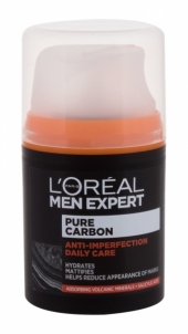 Dieninis kremas sausai odai L´Oréal Paris Men Expert Pure Carbon Anti-Imperfection 50ml Daily Care Kremai veidui