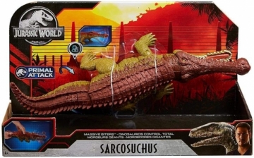 Dinozauras GJP34 Jurassic World Massive Biters Sarcosuchus MATTEL
