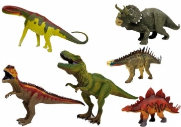 Dinozaurų figūrėlių rinkinys "Dinosaurs Model", 6 vnt