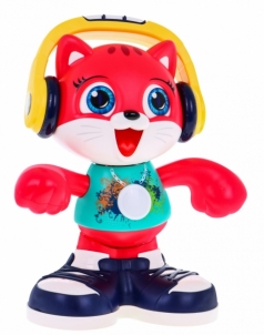 Interaktyvus žaislas DJ šokantis kačiukas