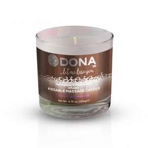Dona masažo žvakė (Šokoladinių putėsių skonio) Massage oils