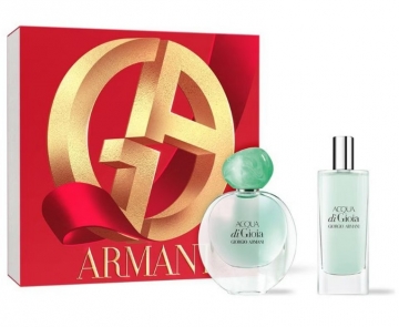 Dovanų rinkinys Armani Acqua Di Gioia - EDP 30 ml + EDP 15 ml Kvepalų ir kosmetikos rinkiniai