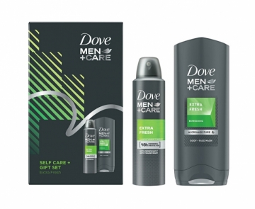 Dovanų komplekts Dove Men+ Care Extra Fresh body care gift set