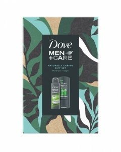 Dovanų komplekts Dove Men+ Care Mineral s & Sage body care gift set Kvepalų ir kosmetikos rinkiniai