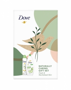 Dovanų komplekts Dove Refreshing body care gift set Kvepalų ir kosmetikos rinkiniai