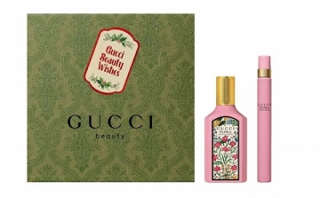 Dovanų rinkinys Gucci Flora By Gucci Gorgeous Gardenia - EDP ​​50 ml + EDP 10 ml 