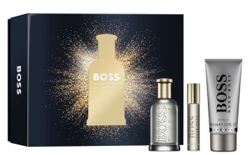 Gift set Hugo Boss Boss Bottled - EDP 100 ml + sprchový gel 100 ml + EDP 10 ml