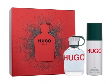 Gift set Tualetinis vanduo HUGO BOSS Hugo Man Eau de Toilette 75ml Kvepalų ir kosmetikos rinkiniai