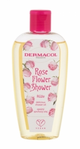 Dušo aliejus Dermacol Rose Flower Shower 200ml Vonios druska, aliejai
