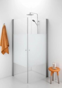 Shower enclosures IDO Showerama 10-02 70X70, dalinai matinis glass Shower enclosures