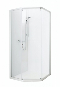 Dušo kabina IDO Showerama 8-3 90x70, skaidrus stiklas