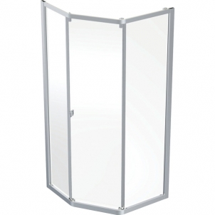 Dušo kabina IDO Showerama 8-3 90x70, skaidrus stiklas