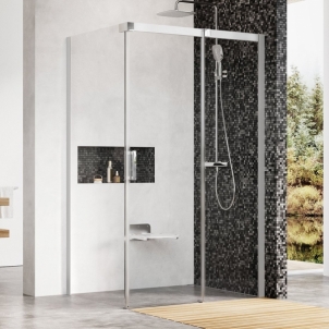 Shower enclosures Ravak Matrix, MSDPS-110/80, R satinas+Transparent 