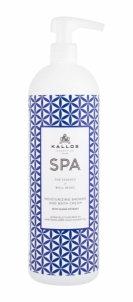 Dušo kremas Kallos Cosmetics SPA Moisturizing Shower Cream 1000ml Dušas želeja