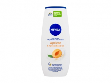Dušo kremas Nivea Care & Apricot Shower Cream 250ml Dušo želė