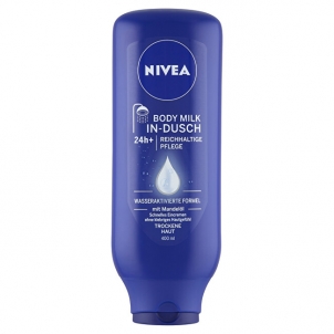Dušo losjonas Nivea Nourishing body lotion in the shower to dry skin - 400 ml 