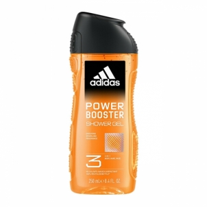 Dušas želeja Adidas Power Booster Man - sprchový gel - 250 ml Dušas želeja