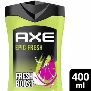 Dušo žėlė Axe Epic Fresh Body, Face and Hair (3 in 1 Shower Gel) - 400 ml