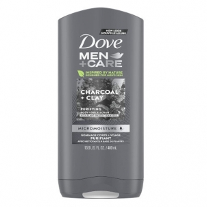 Dušo žele Dove Men & Care Charcoal & Clay Shower Gel 250 ml Гель для душа