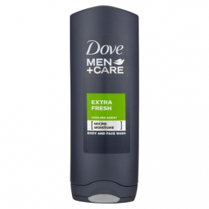 Dušo žele Dove Shower Gel Men + Care Extra Fresh (Body And Face Wash) - 250 ml Shower gel