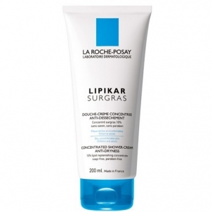 Dušo žele La Roche Posay Moisturizing shower gel for dry skin Lipikar Surgras - 400 ml Dušas želeja
