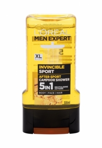 Shower gel L´Oréal Paris Men Expert Invincible Sport Shower Gel 300ml 5 in 1 Shower gel