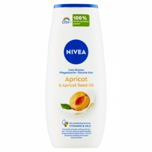 Dušo žele Nivea Care & Apricot (Care Shower) 250 ml Dušas želeja