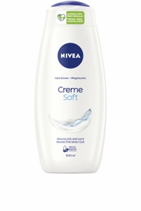 Dušo žėlė Nivea Creme Soft shower gel 2 x 500 ml