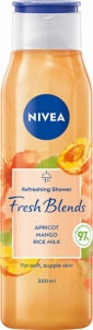 Dušas želeja Nivea Fresh Blends Apricot, Mango, Rice Milk 300 ml