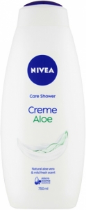 Shower gel Nivea Shower gel Creme Aloe (Shower Gel) 750 ml Shower gel