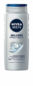 Dušas želeja Nivea Silver Protect for Men 250 ml Dušas želeja