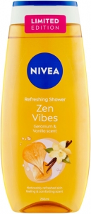 Dušas želeja Nivea Zen Vibes shower gel (Refreshing Shower) - 250 ml Dušas želeja