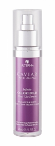 Dvejopo naudojimo serumas Alterna Caviar Anti-Aging Infinite Color 50ml Matu veidošanas pasākumi (fluidai, losjoni, krēmi)
