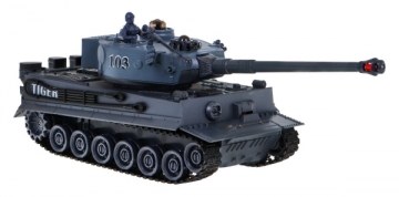 Dviejų nuotoliniu būdu valdomų tankų rinkinys „Tiger vs T34“