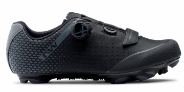 Dviratininko batai Northwave Origin Plus 2 MTB XC black-anthracite-44 Dviratininko marškinėliai, kelnės ir kita