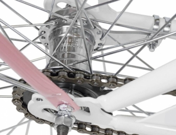 Moteriškas dviratis AZIMUT City Lux 28 2021 white-pink