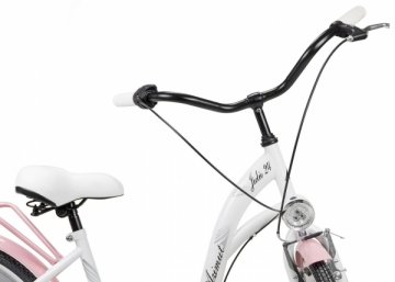 Velosipēds AZIMUT Julie 24 Nexus3 2019 white-pink