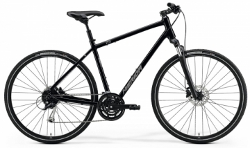 Dviratis Merida CROSSWAY 100 glossy black-M(51) Hibridiniai (Cross) dviračiai