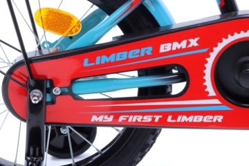 Vaikiškas dviratis Monteria Limber 16 black-blue-red