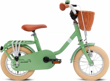 Dviratis PUKY Steel Classic 12 retro-green Велосипеды для детей